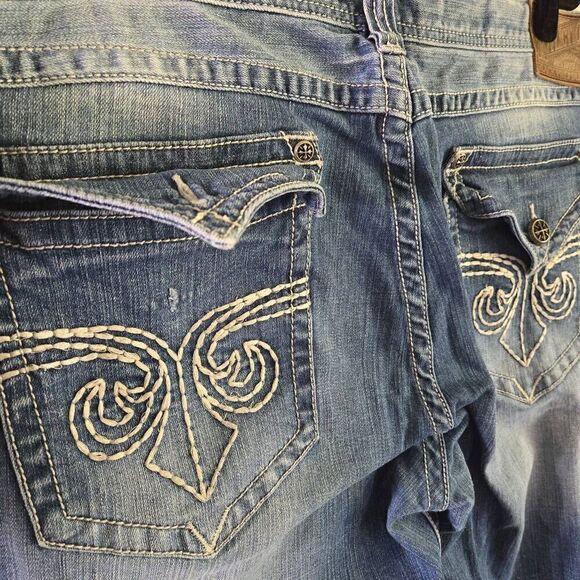 Affliction Distressed Cooper Jeans Mens SZ 40 - Picture 7 of 9